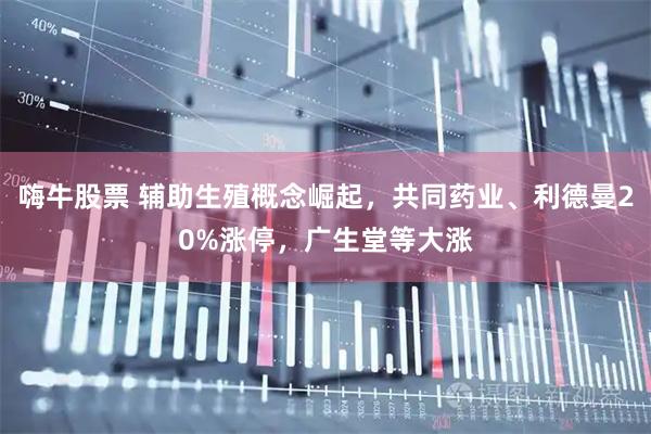 嗨牛股票 辅助生殖概念崛起，共同药业、利德曼20%涨停，广生堂等大涨